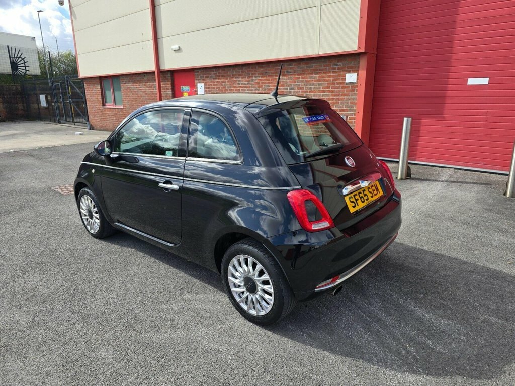 Fiat 500 Hatchback SF65SEM Black #5