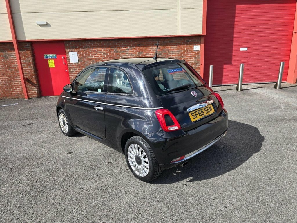 Fiat 500 Hatchback SF65SEM Black #6