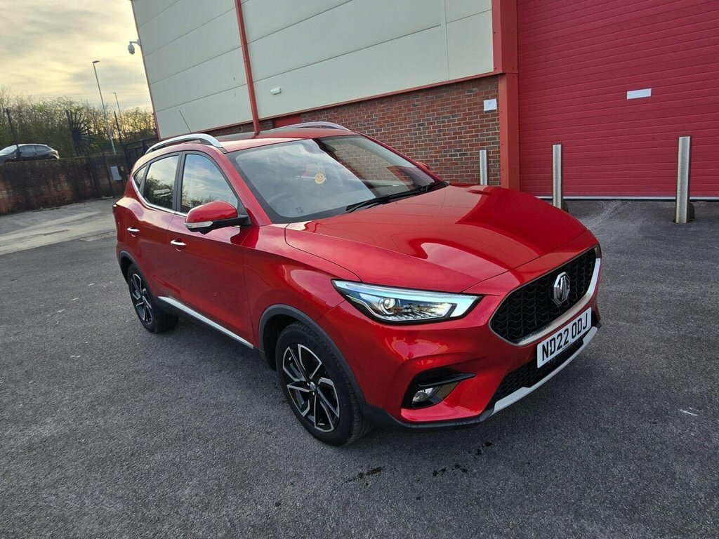 MG ZS Suv ND22ODJ Red #2
