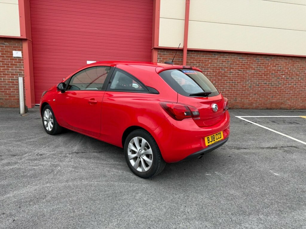 Vauxhall Corsa Hatchback BJ18CCD Red #3
