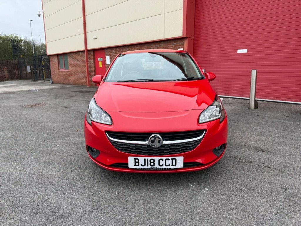 Vauxhall Corsa Hatchback BJ18CCD Red #2