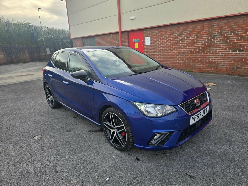 Seat Ibiza Hatchback YF67JVT Blue #2