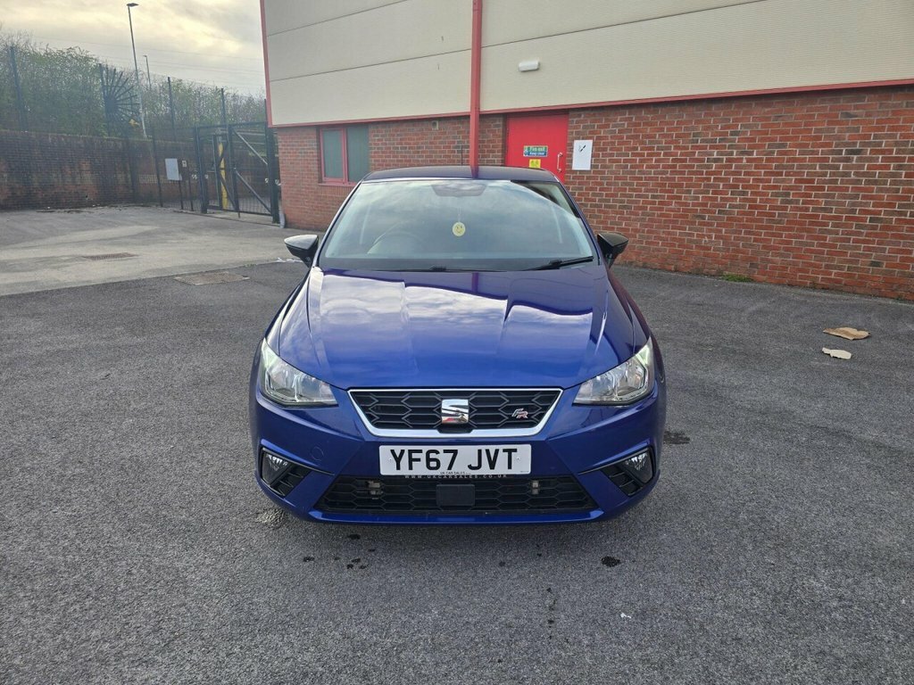 Seat Ibiza Hatchback YF67JVT Blue #4
