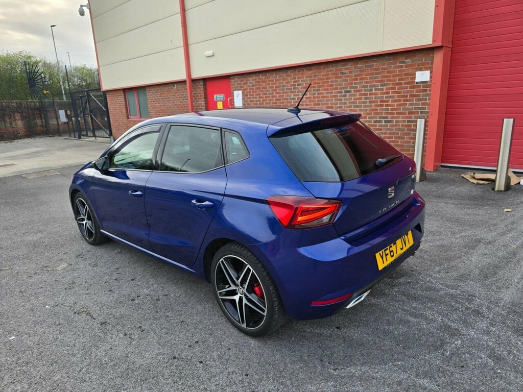 Seat Ibiza Hatchback YF67JVT Blue #6