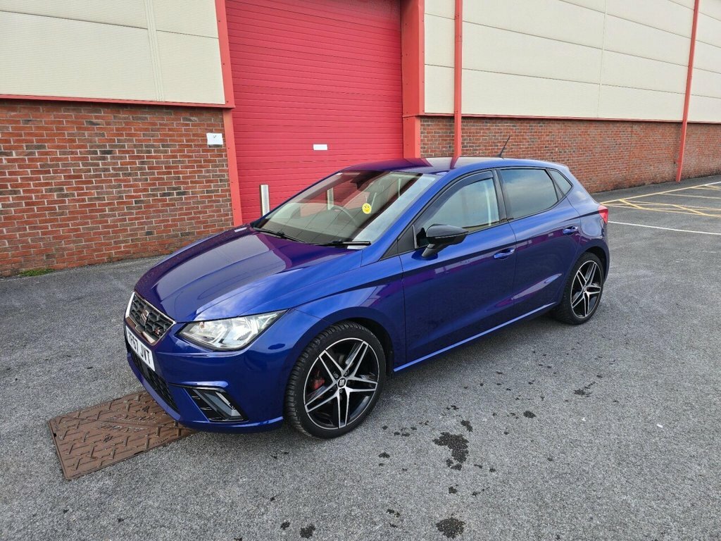 Seat Ibiza Hatchback YF67JVT Blue #5