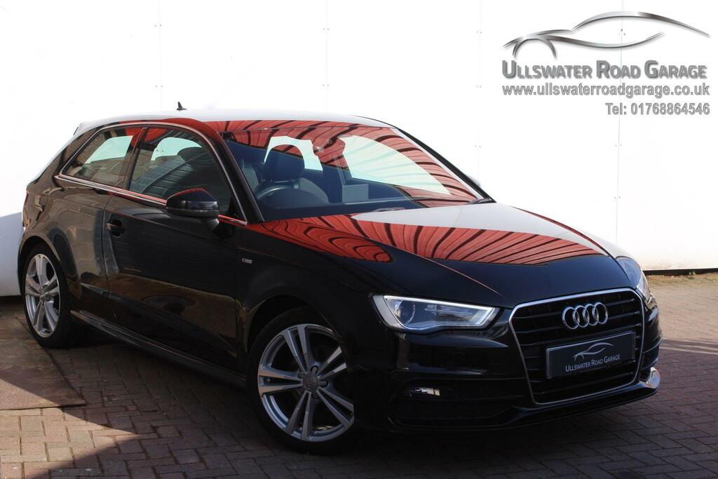 Audi A3 A3 S Line Nav Tfsi Black