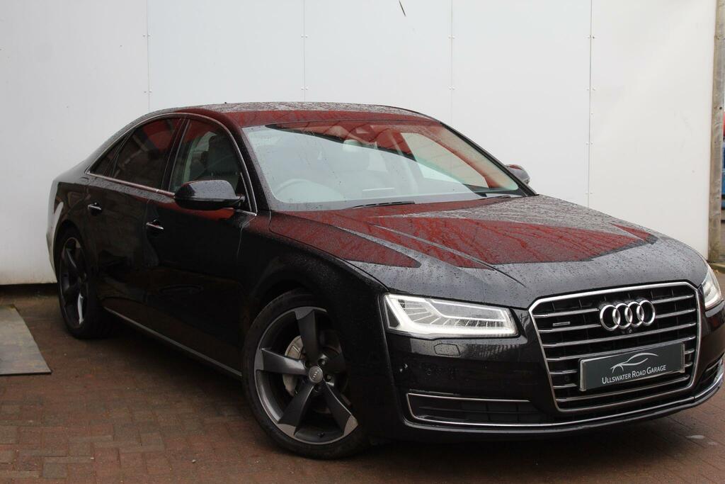 Audi A8 Saloon KY65SOA Black #5