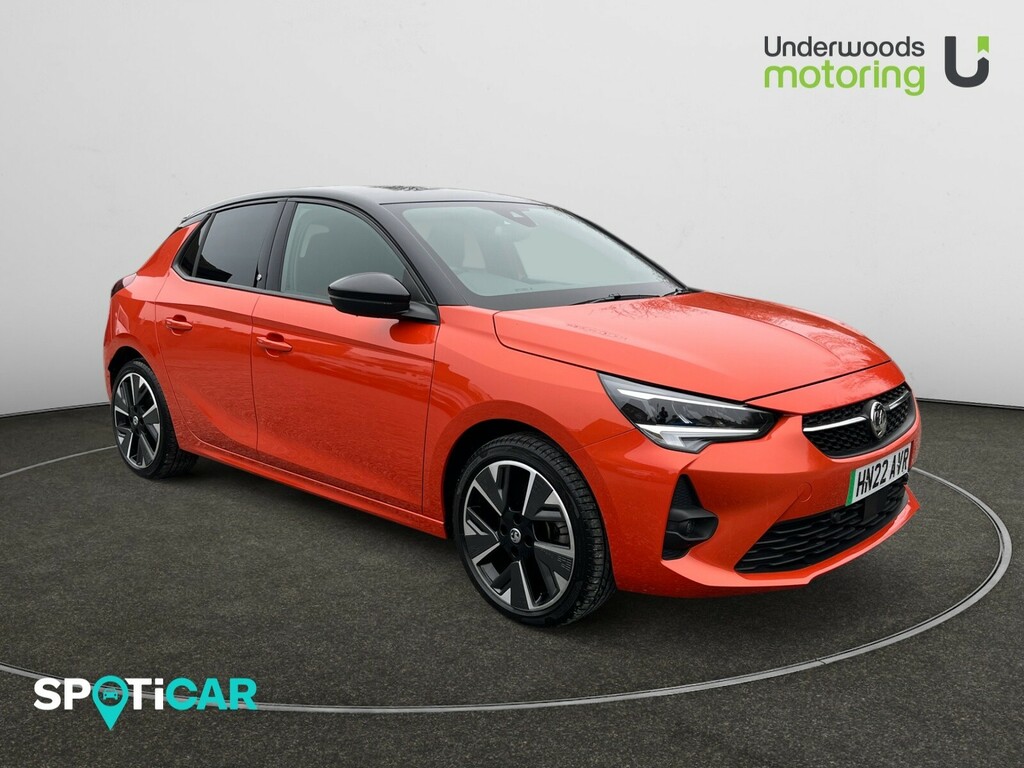 Vauxhall Corsa-e 100Kw Sri Premium 50Kwh 11Kwch Orange
