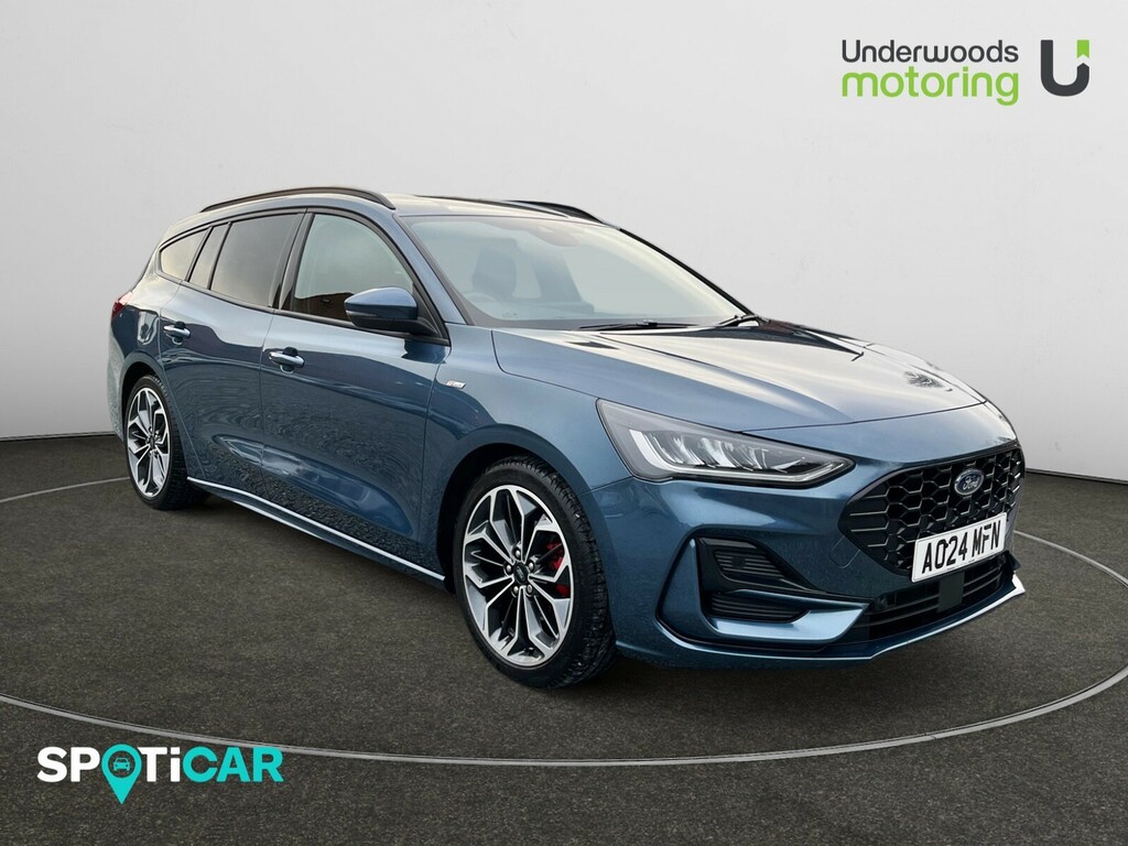 Ford Focus 1.0 Ecoboost Hybrid Mhev 155 St-line X Blue