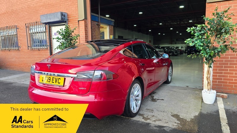 Tesla Model S 100D Dual Motor LF19EVC Red #3