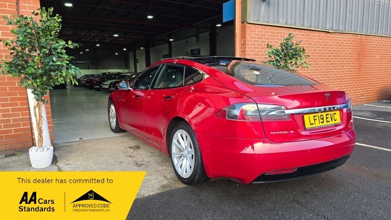 Tesla Model S 100D Dual Motor LF19EVC Red #4