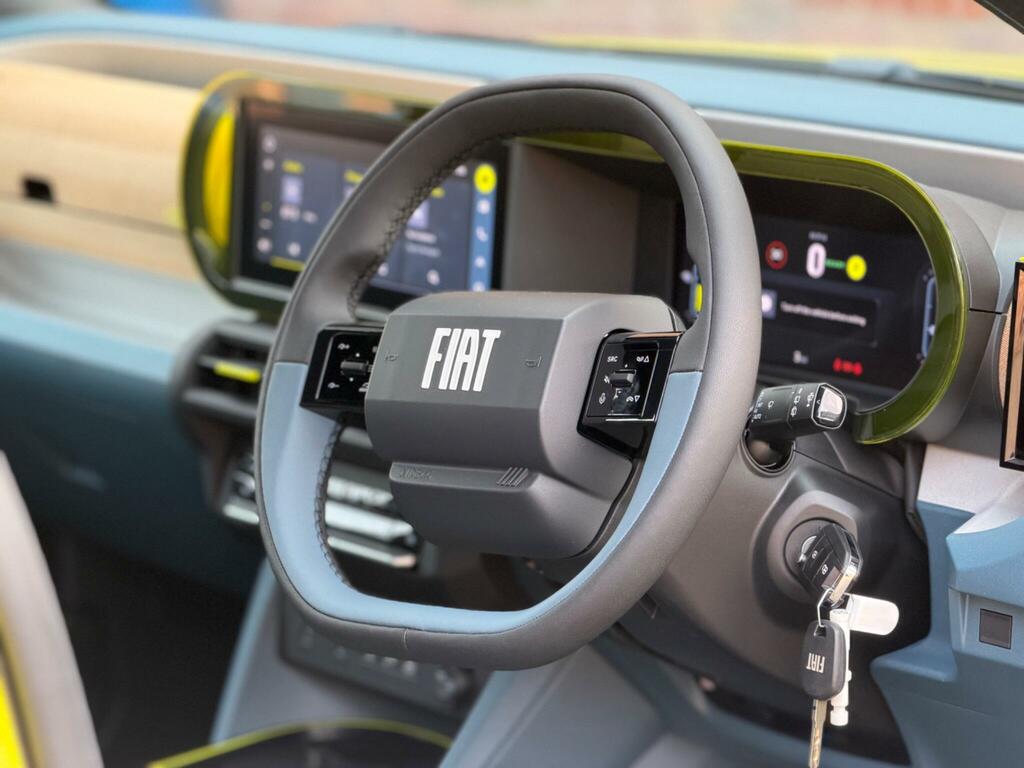Fiat Panda 44Kwh La Prima 11Kw Charger Yellow #3