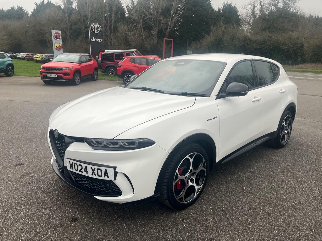 Alfa Romeo Tonale 1.5 Vgt Mhev Veloce Suv Hybrid Dct Euro  White #4