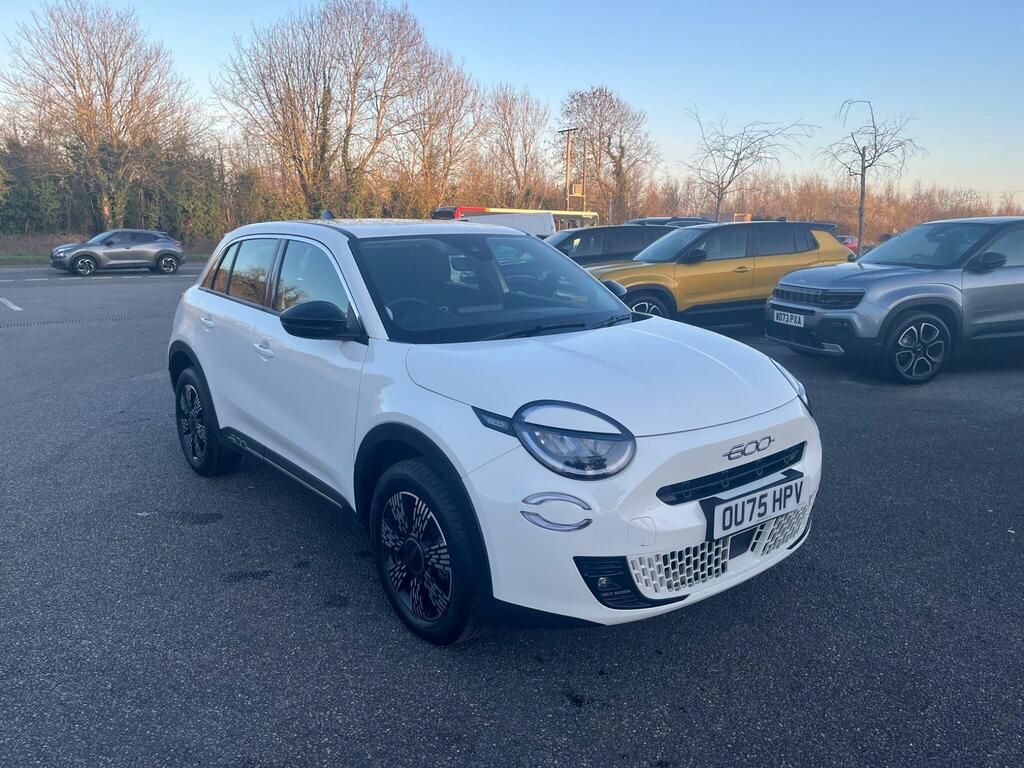 Fiat 600 1.2 Mhev E-dct Euro 6 Ss White