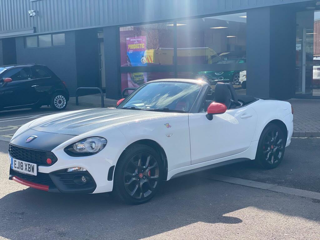Abarth 124 Spider 1.4 Multiair Euro 6 EJ18XBW White #4