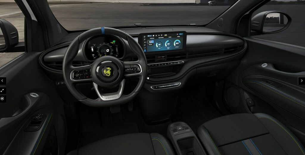 Abarth 500 42Kwh Auto 3dr Black #4