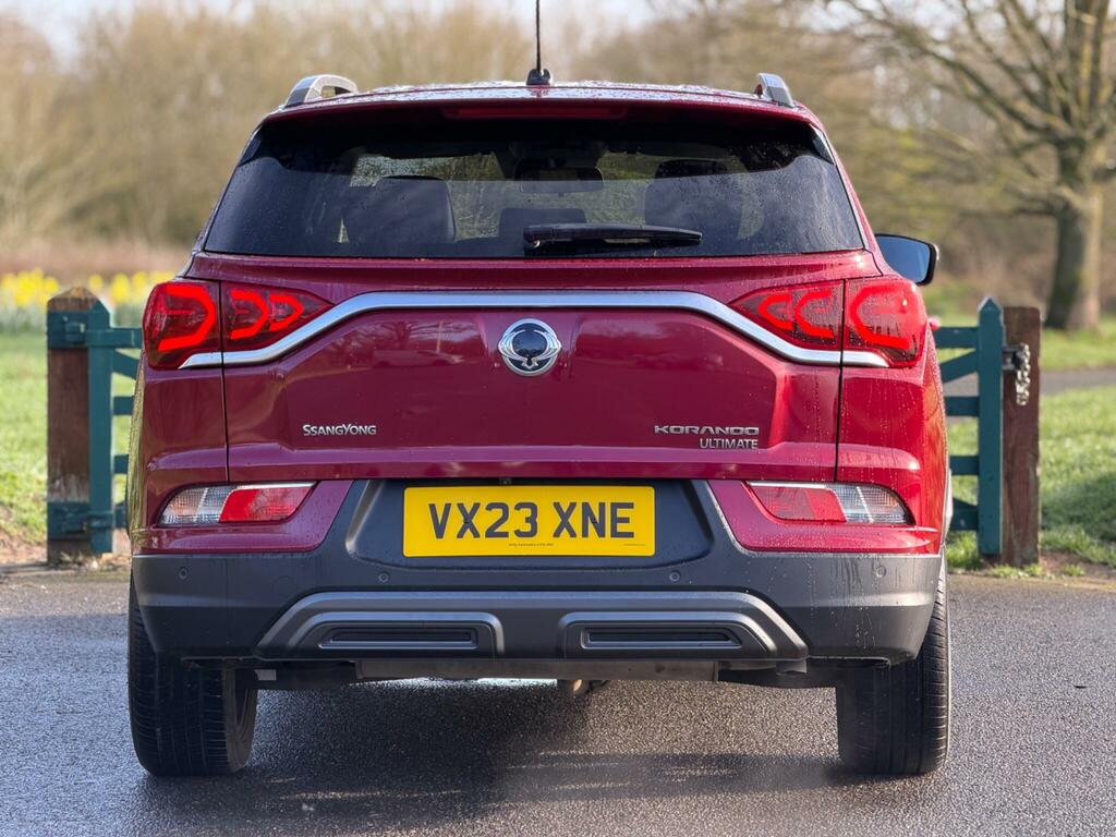 SsangYong Korando 1.5 Ultimate Euro 6 Ss VX23XNE Red #5