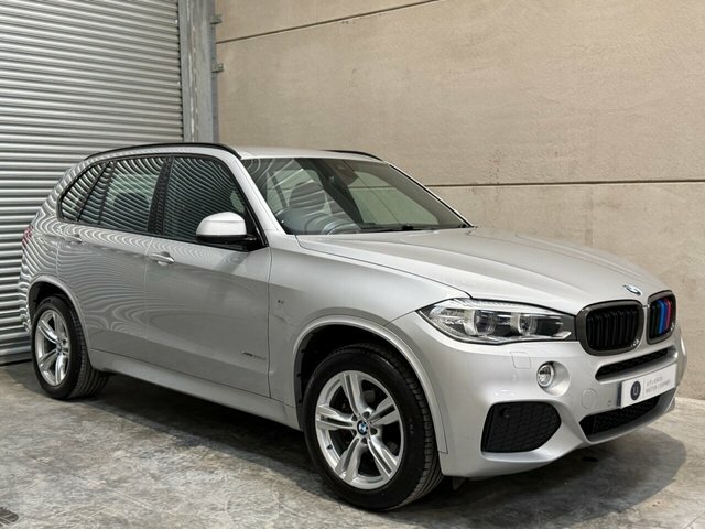 BMW X5 30D M Sport Suv Silver