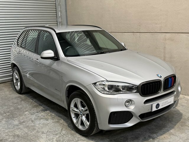 BMW X5 30D M Sport Suv VX15UJB Silver #6