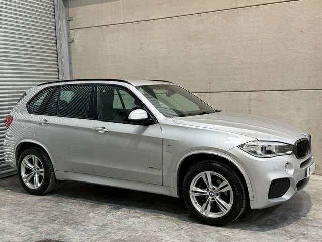 BMW X5 30D M Sport Suv VX15UJB Silver #3