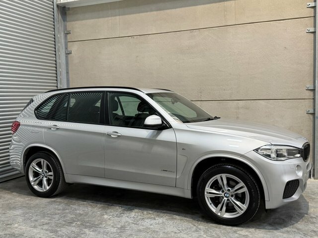 BMW X5 30D M Sport Suv VX15UJB Silver #4