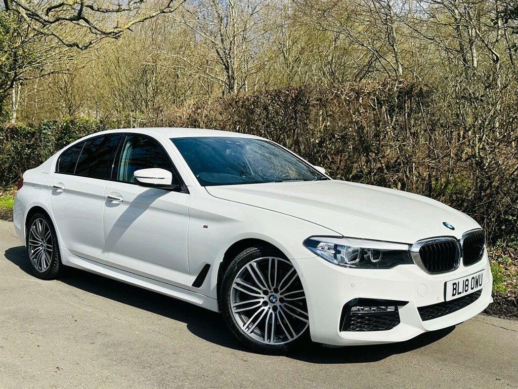 BMW 5 Series 2.0 L 530I M Sport White #5