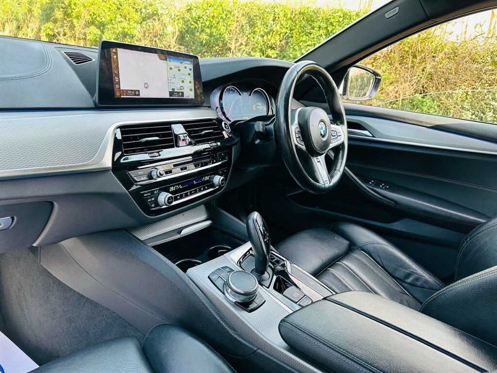 BMW 5 Series 2.0 L 530I M Sport White #6