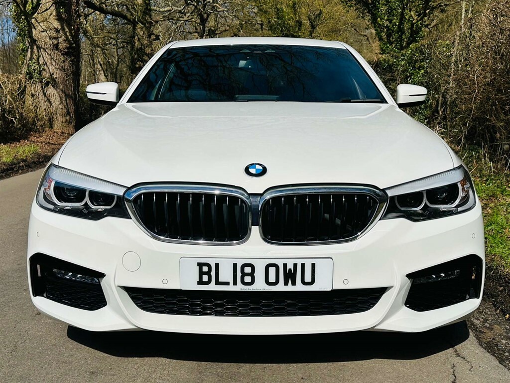 BMW 5 Series 2.0 L 530I M Sport White #3