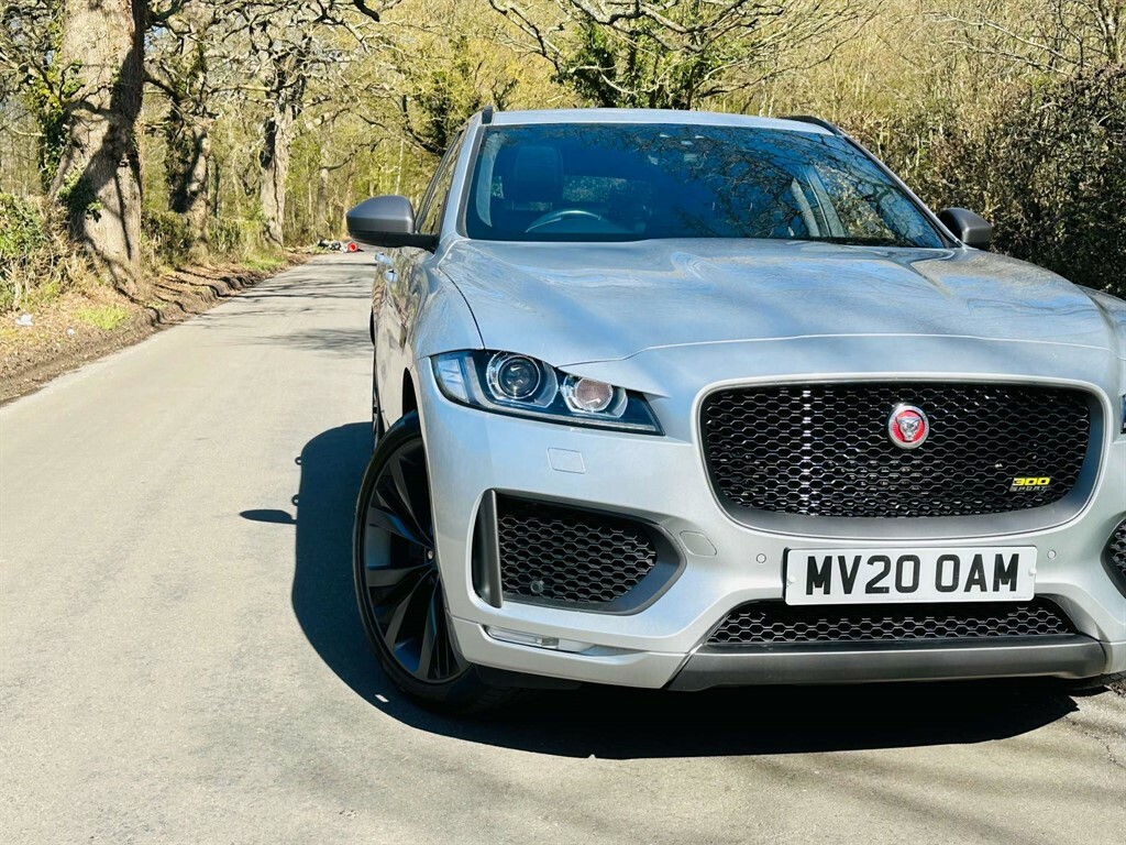 Jaguar F-Pace 2.0 L 300 Sport Awd 4Wd MV20OAM Silver #4