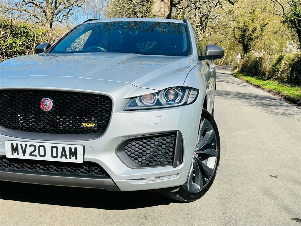 Jaguar F-Pace 2.0 L 300 Sport Awd 4Wd MV20OAM Silver #2