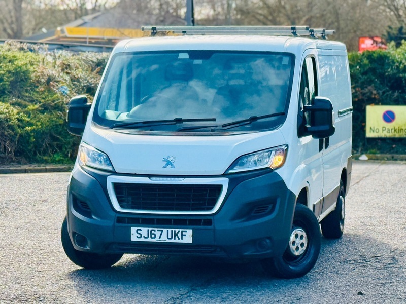 Peugeot Boxer Blue Hdi 330 L1h1 SJ67UKF White #2