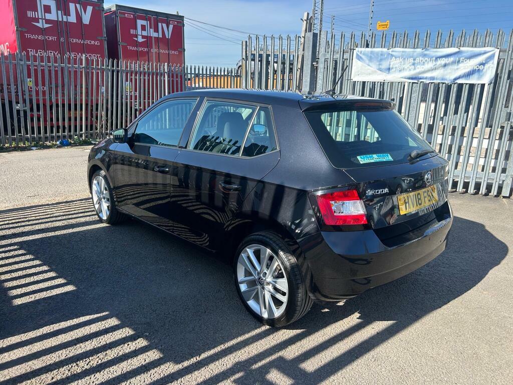 Skoda Fabia 1.0 Tsi Se L Euro 6 S S HV18FSX Black #3