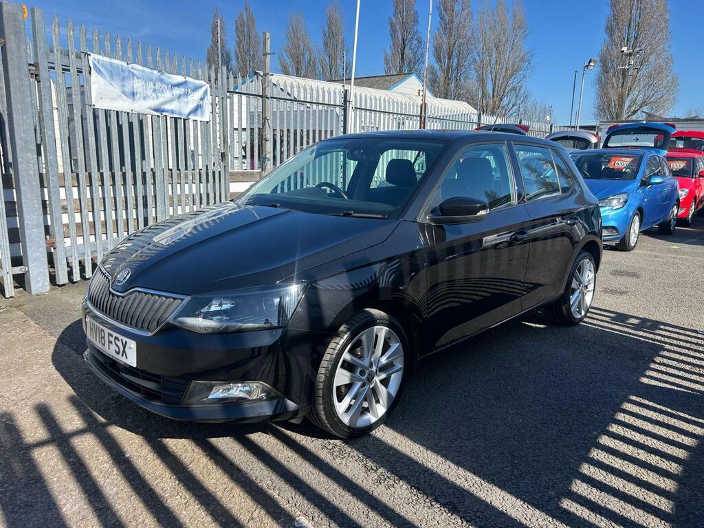 Skoda Fabia 1.0 Tsi Se L Euro 6 S S HV18FSX Black #2