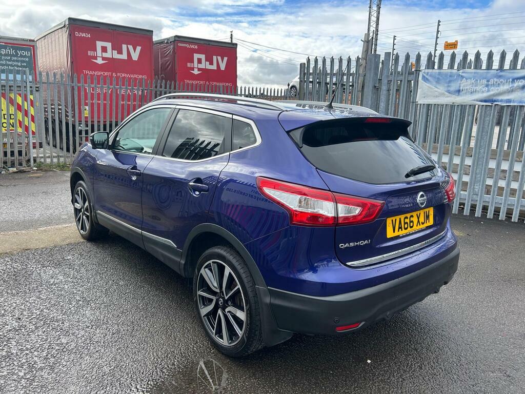 Nissan Qashqai 1.2 Dig-t Tekna 2Wd Euro 6 S S VA66XJM Blue #4