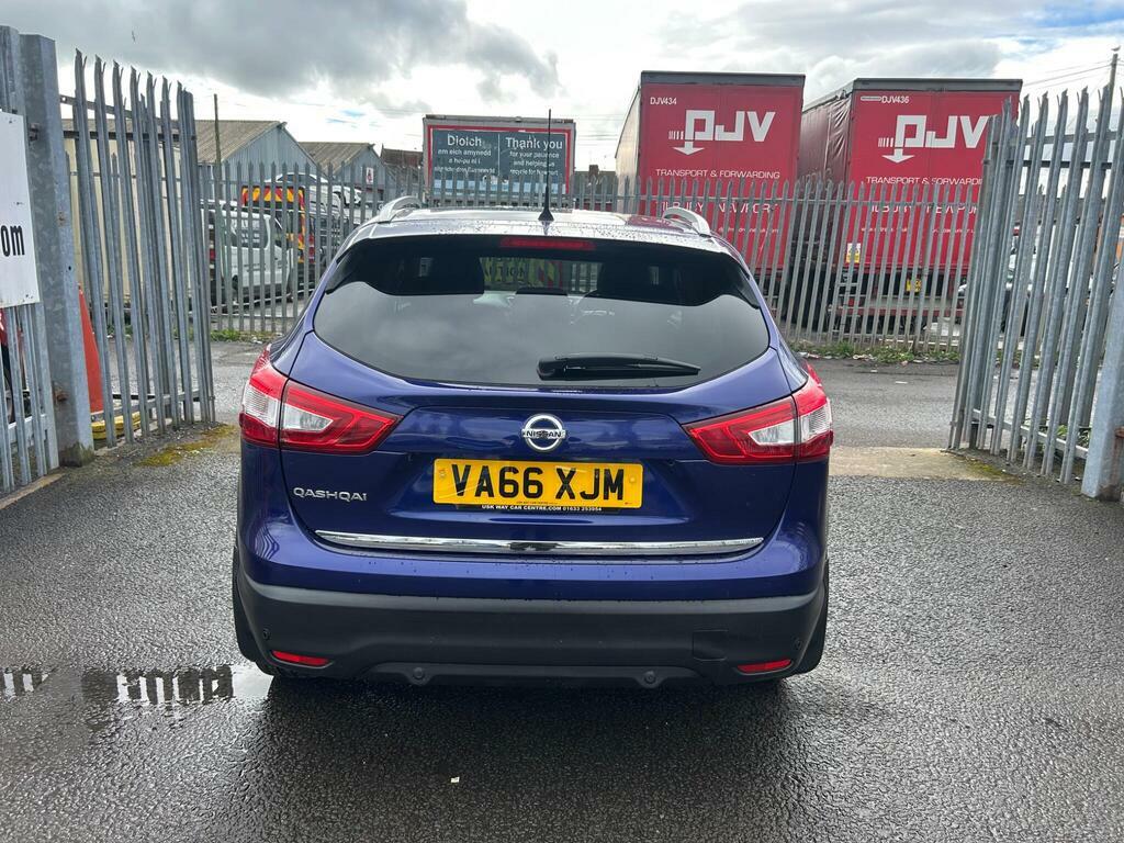 Nissan Qashqai 1.2 Dig-t Tekna 2Wd Euro 6 S S VA66XJM Blue #6