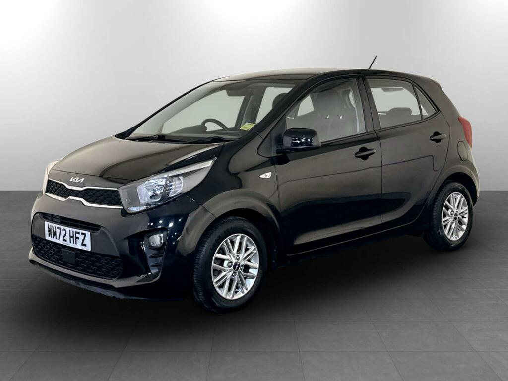 Kia Picanto 1.0 Dpi 2 Hatchback Euro 6 Ss WM72HFZ Black #4