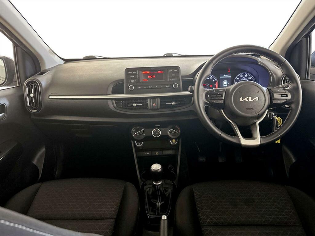 Kia Picanto 1.0 Dpi 2 Hatchback Euro 6 Ss WM72HFZ Black #2