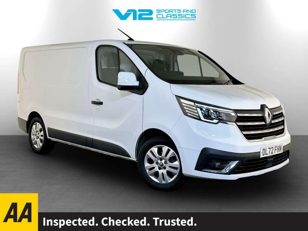 Renault Trafic 2.0 Dci Blue Sl28 Sport Panel Van Manua White