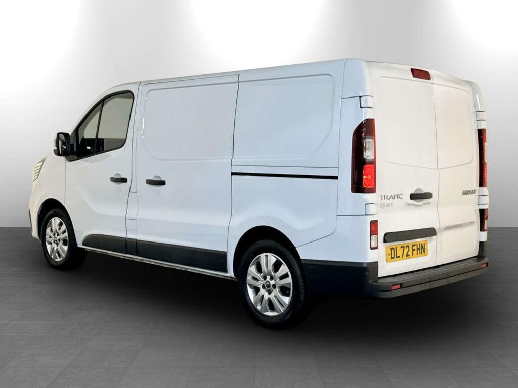 Renault Trafic 2.0 Dci Blue Sl28 Sport Panel Van Manua DL72FHN White #5