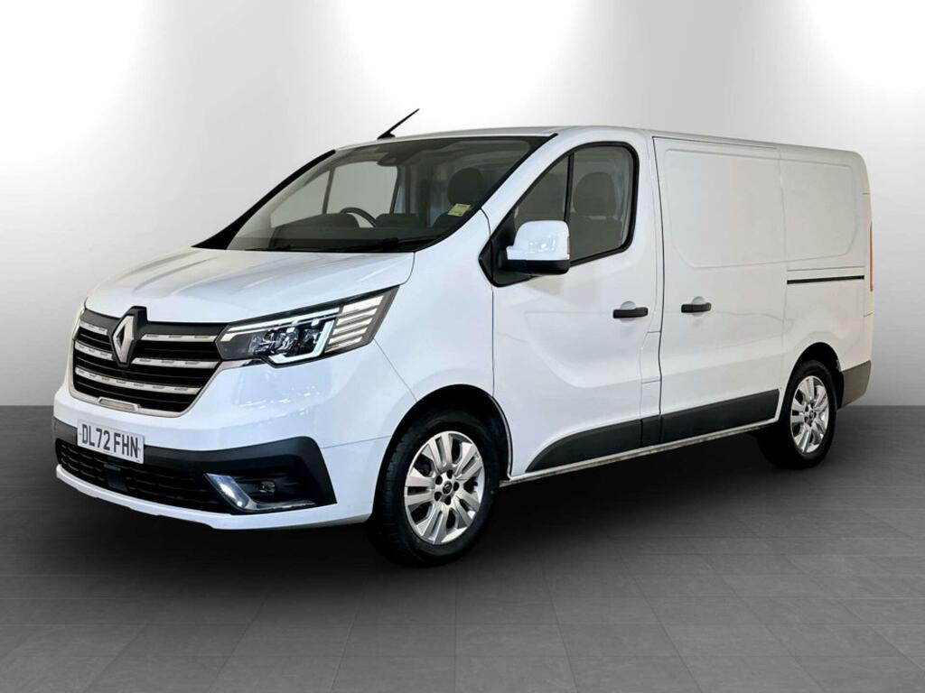 Renault Trafic 2.0 Dci Blue Sl28 Sport Panel Van Manua DL72FHN White #3