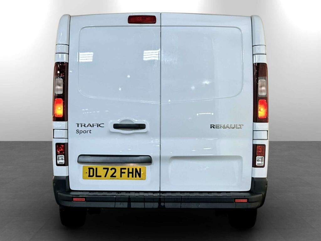 Renault Trafic 2.0 Dci Blue Sl28 Sport Panel Van Manua DL72FHN White #6