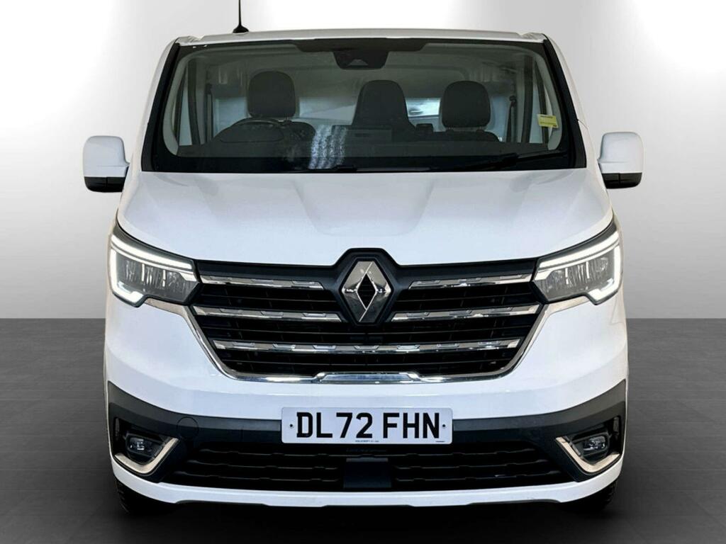 Renault Trafic 2.0 Dci Blue Sl28 Sport Panel Van Manua DL72FHN White #2