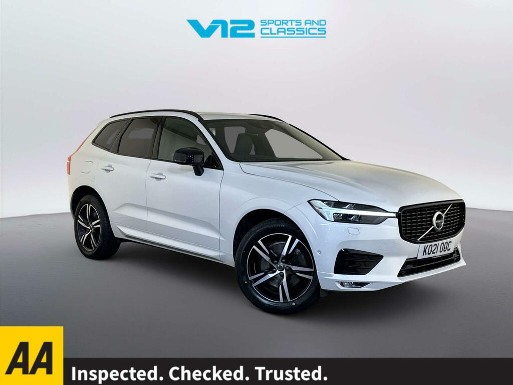 Volvo XC60 2.0 B6 Mhev R-design Suv Hybrid Aw White