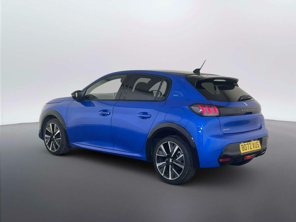 Peugeot 208 1.5 Bluehdi Gt Hatchback Euro 6 BD72XUS Blue #5
