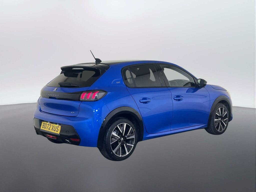 Peugeot 208 1.5 Bluehdi Gt Hatchback Euro 6 BD72XUS Blue #4