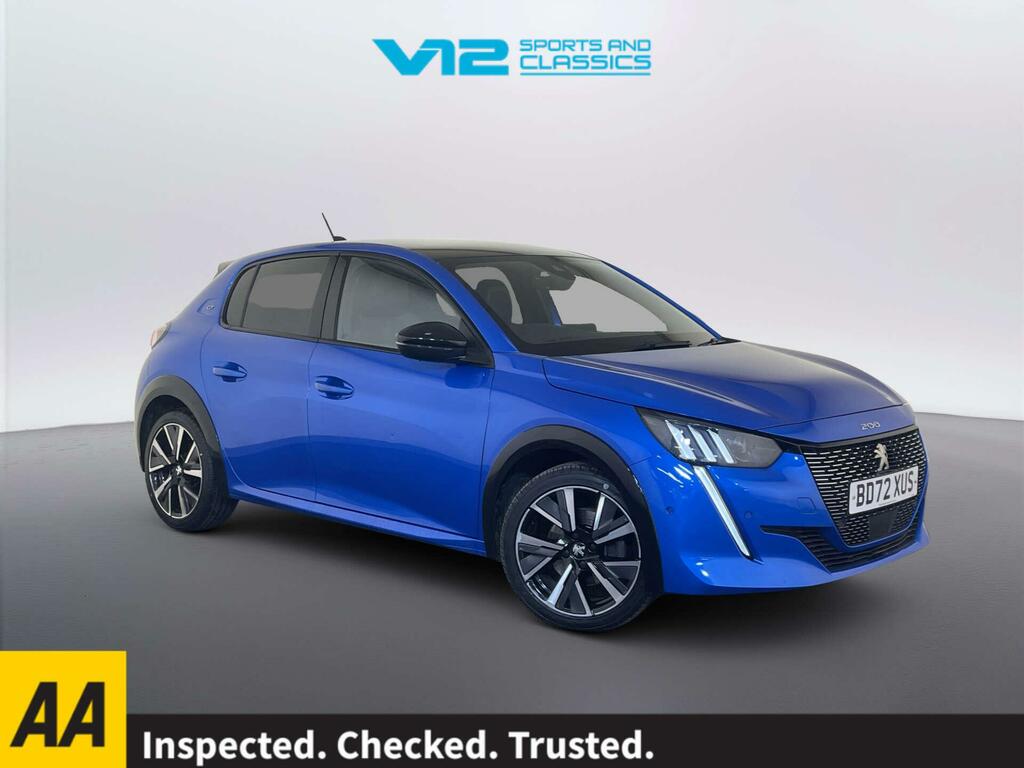 Peugeot 208 1.5 Bluehdi Gt Hatchback Euro 6 Blue