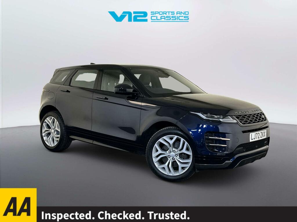 Land Rover Range Rover Evoque 1.5 P300e 12.2Kwh R-dynamic Se Suv Plug Blue