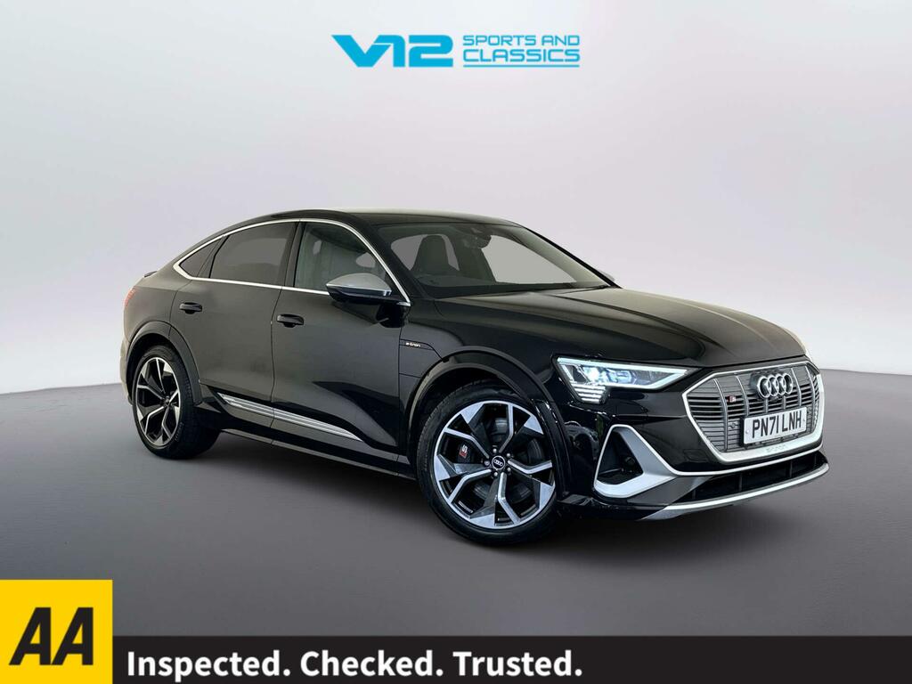 Audi E-Tron S Sportback Quattro 95Kwh 11Kw Ch Black