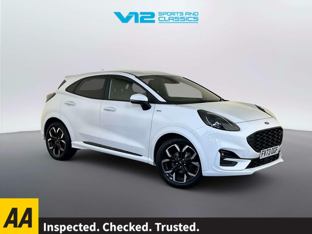 Ford Puma 1.0T Ecoboost Mhev St-line X Suv Hybrid White