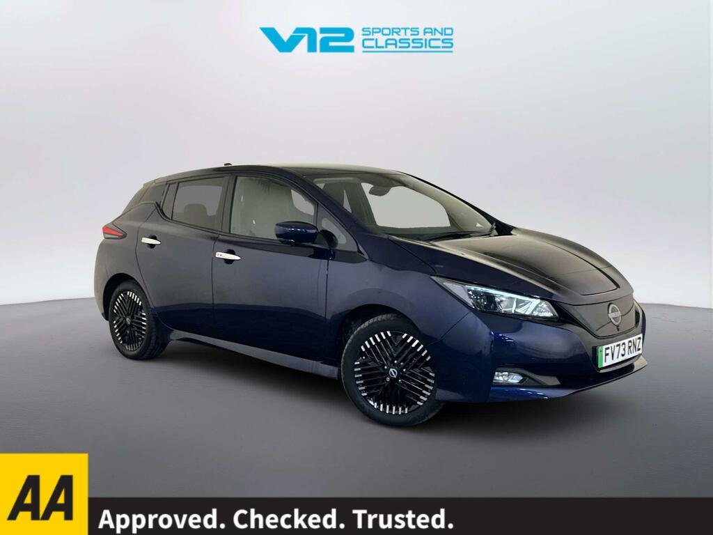 Nissan Leaf 39Kwh N-connecta Hatchback 150 Blue